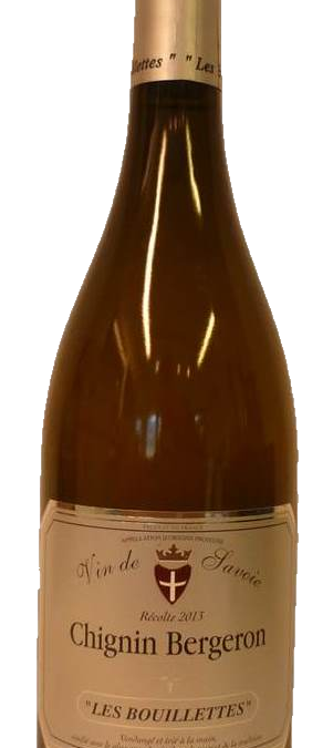Chignin Bergeron « Les Bouillettes »